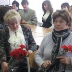 Привітання зі святом Ради жінок-ветеранів Дніпровського району, мікрорайону Русанівка