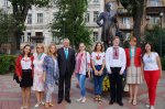 Урочисте покладання квітів до пам'ятника Борису Грінченку