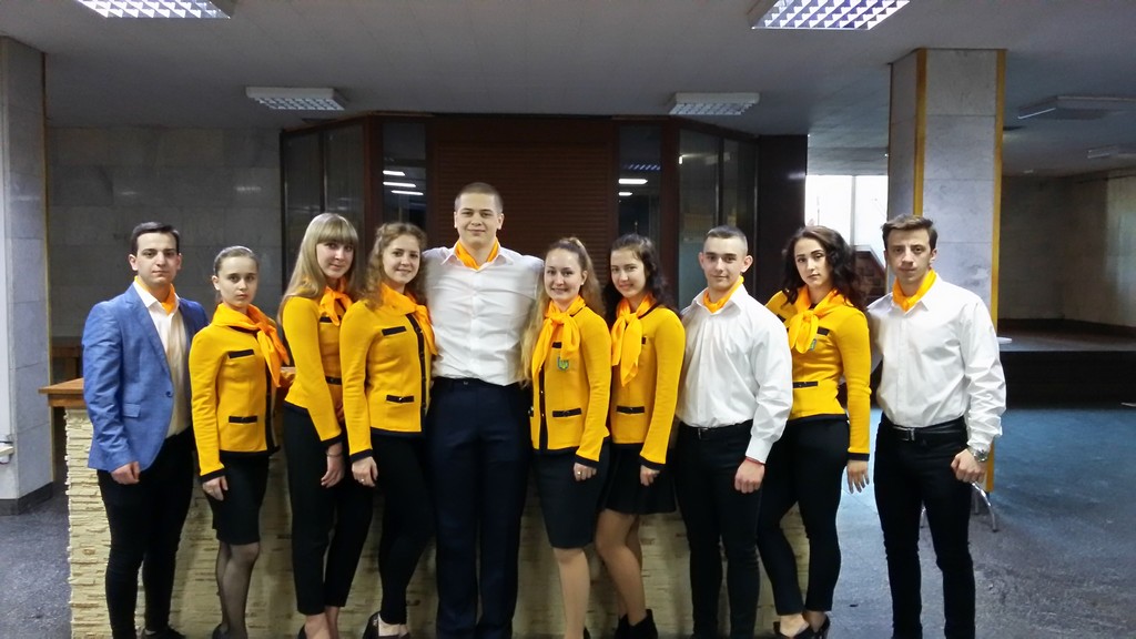 Студенти Університету Грінченка надали волонтерську підтримку Всеукраїнській урочистій церемонії «Герої спортивного року»