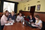 Польські колеги Університету науки і технології (м. Краків, Польща) діляться досвідом під час воркшопу «Навички XXI століття – інноваційне навчання» з учасниками проекту Еразмус + КА2 – MoPED