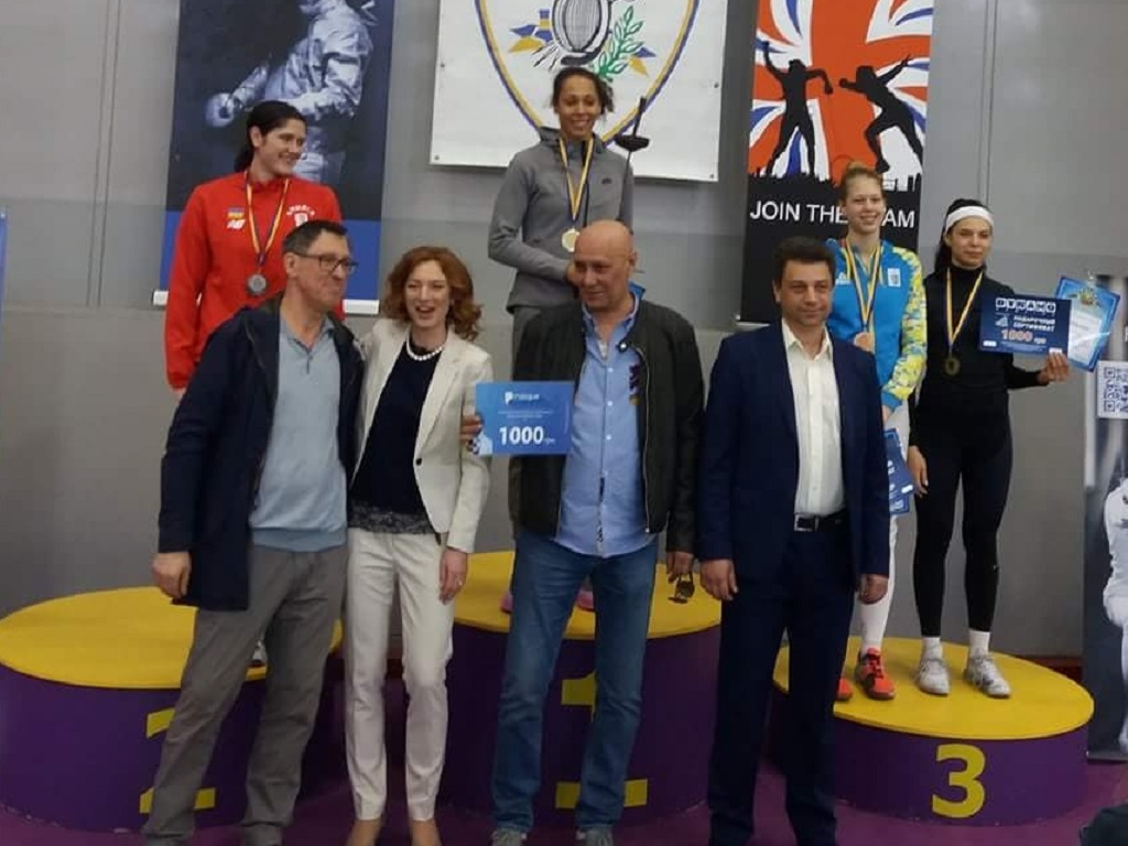 Студентка Факультету здоров'я, фізичного виховання і спорту двічі на п’єдесталі Чемпіонату України з фехтування 2018 року