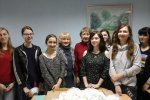 Святковий торт для грінченківців-мешканців гуртожитку до Дня Святого Валентина