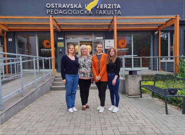 Співпраця в рамках програми Erasmus+ КА1 з Остравським університетом (Чеська Республіка) (квітень-червень 2022)