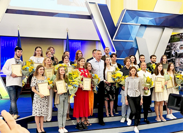 Вручення премії Київського міського голови за особливі досягнення у розбудові столиці України