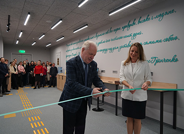 В Університеті Грінченка відкрили оновлену бібліотеку – символ сучасності, яку прагнув створити Віктор Огнев'юк