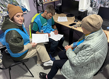 Участь у міжнародній волонтерській місії на деокупованих територіях Миколаївщини