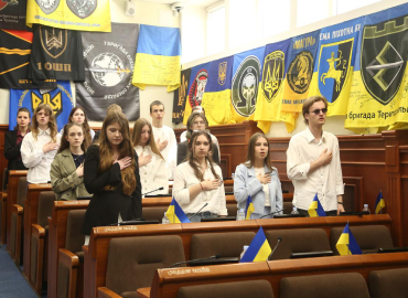 Студенти-грінченківці долучилися до моделі «Європейський курс молоді», що відбулася у Київській міській раді до Дня Європи