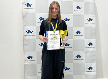 Грінченківка Поліна Лищенко – переможниця Чемпіонату України серед ЗВО з шахів