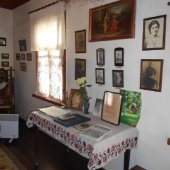 У цій кімнаті жив Т.Шевченко під час третьої подорожі на Україну