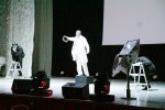 Артисти театру української традиції "Дзеркало" показали виставу "Сон Кобзаря" на головній сцені Університету Грінченка