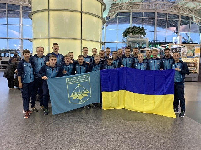 Збірну команду з футболу Університету Грінченка провели на Кубок світу