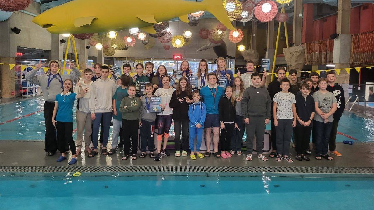 Участь вихованців плавального басейну спорткомплексу Університету Грінченка у виїзних змаганнях