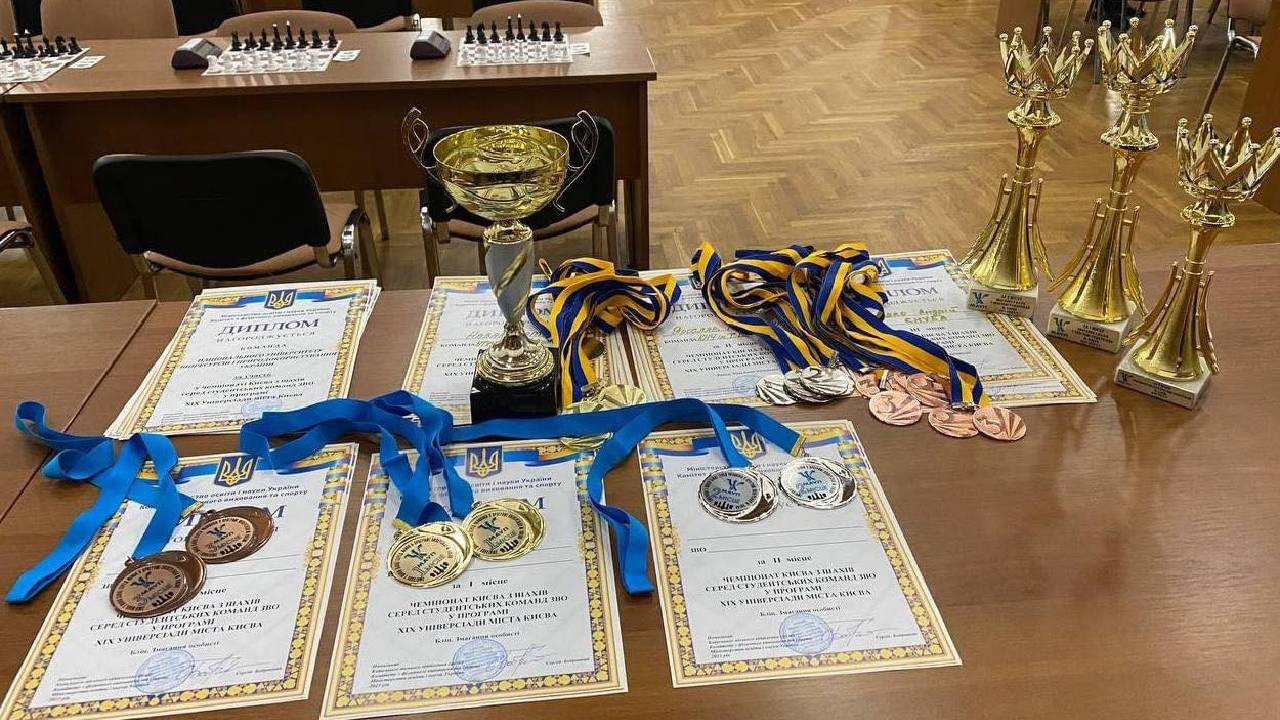 Чемпіонат м. Києва з шахів серед студентських команд ЗВО