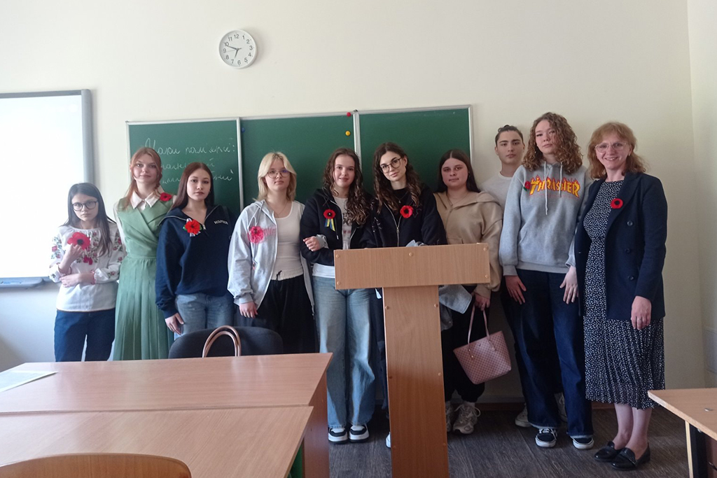 Інтерактивна мультитематична лекція «Ризики, пов’язані з вибухонебезпечними об’єктами. Як розпізнати спроби вербування» в Університеті Грінченка