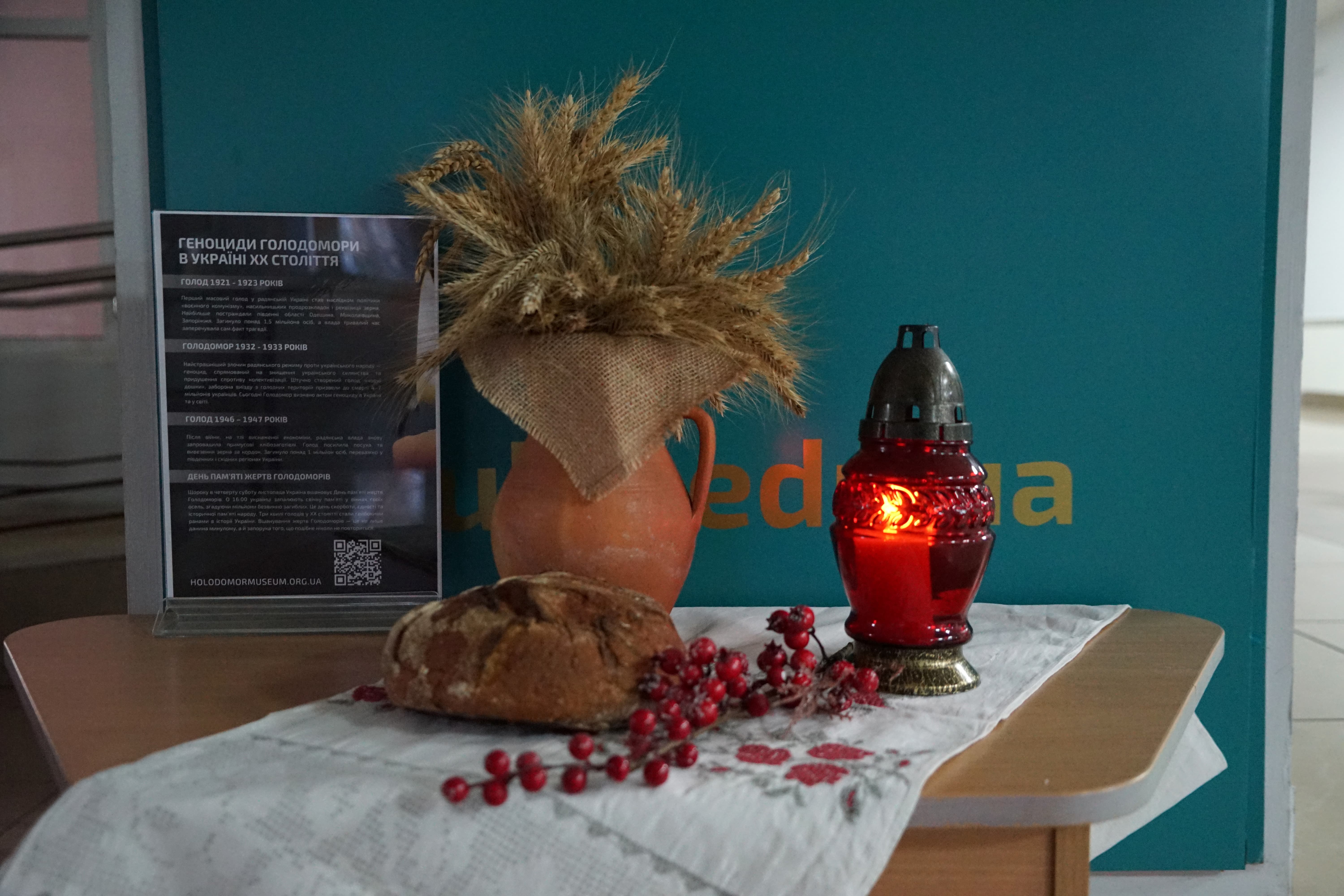 Вшанування пам’яті жертв Голодоморів в Університеті Грінченка