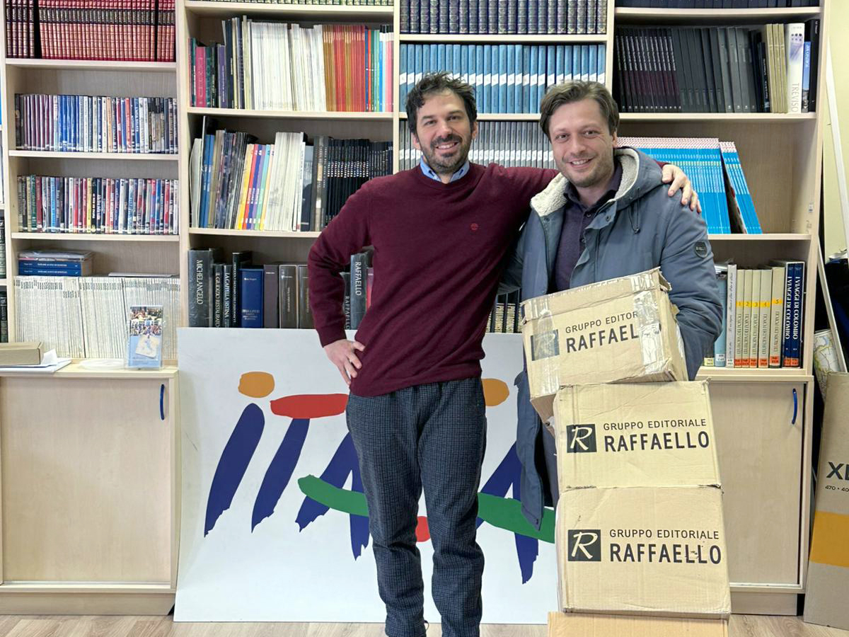 Книжкова підтримка від Італійського інституту культури в Києві та Посольства Італії в Україні