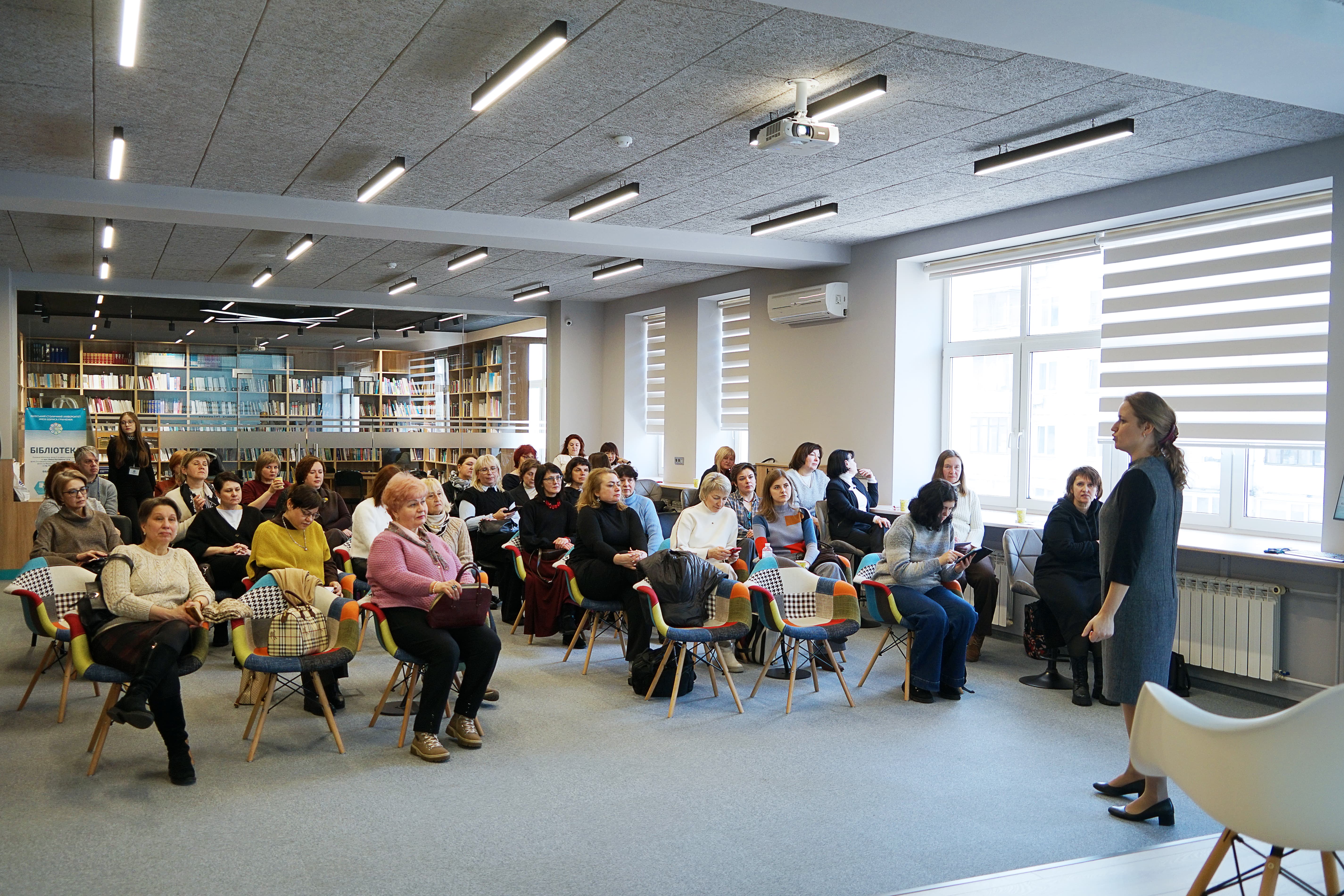 У бібліотеці Університету Грінченка відбулася нарада керівників університетських бібліотек;