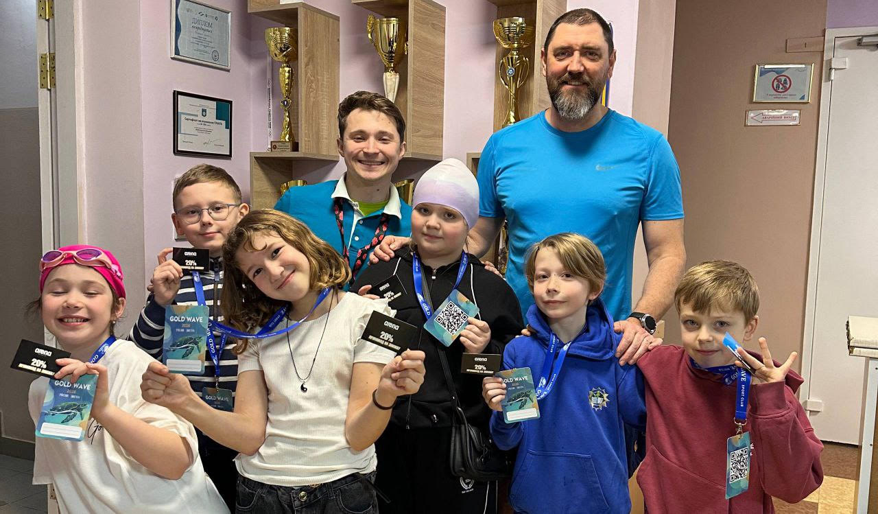 Команда GRINCHENKO SWIMMING здобула 7 медалей на змаганнях &laquo;GOLD WAVE&raquo;