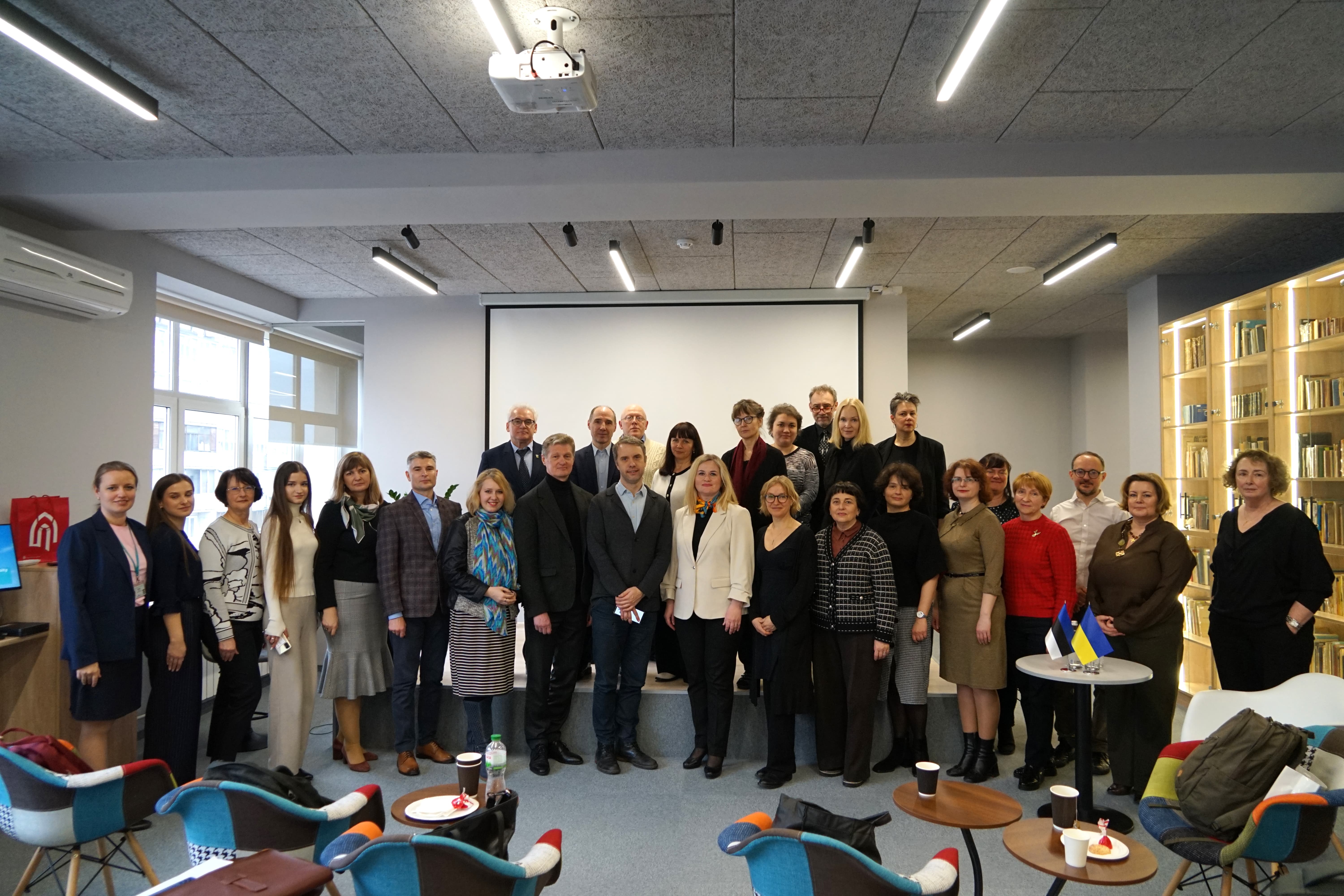 Зустріч із науковцями Талліннського університету (Естонія)