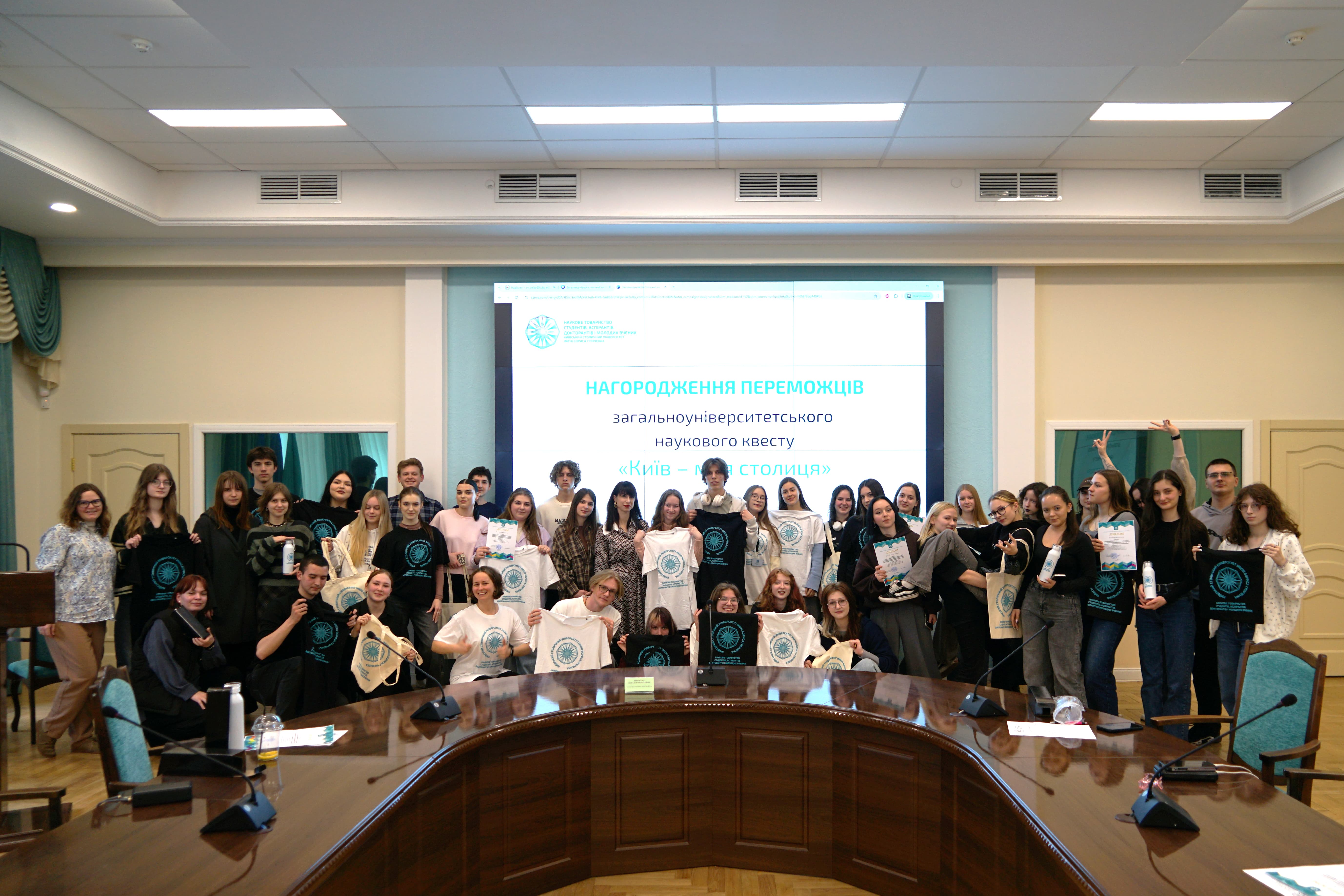 Загальноуніверситетський науковий квест &laquo;Київ &ndash; моя столиця&raquo; Наукового товариства Університету Грінченка