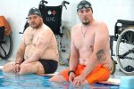 Майстер-клас з військовослужбовцями, які проходять реабілітацію в басейні Університету